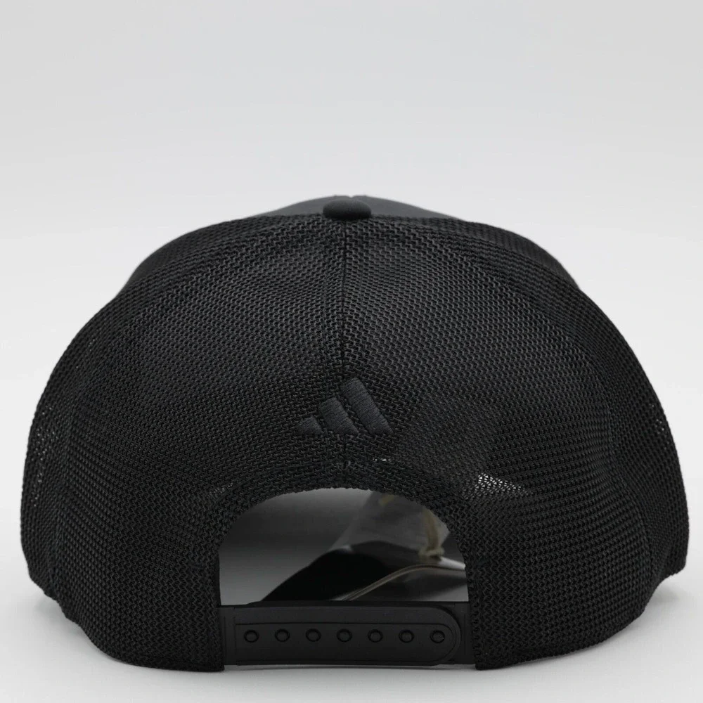 Adidas Men's Golf‎ Adjustable Five Panel Trucker Hat Black One Size